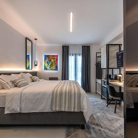 Central Boutique Hotel By Naoussa Hills Adults Only Exteriör bild
