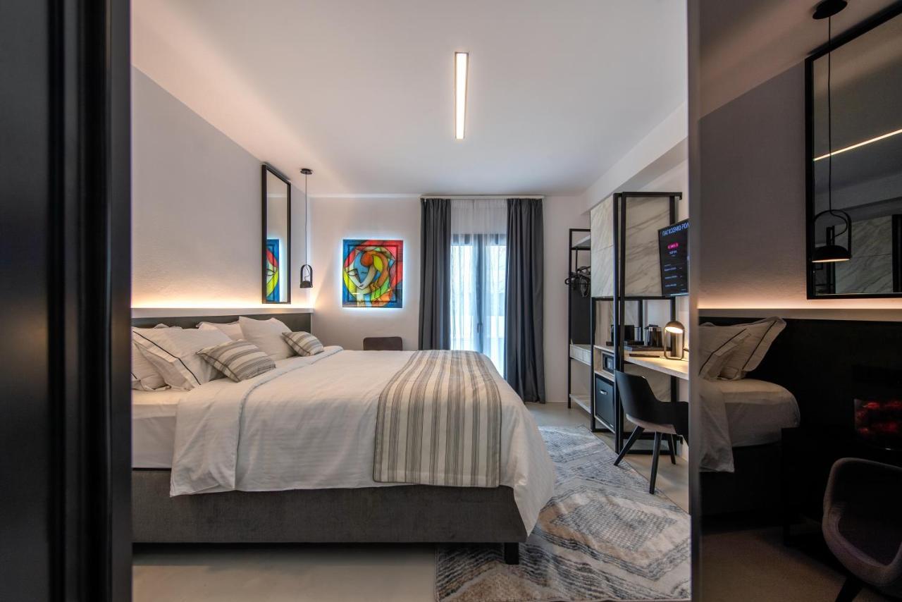 Central Boutique Hotel By Naoussa Hills Adults Only Exteriör bild